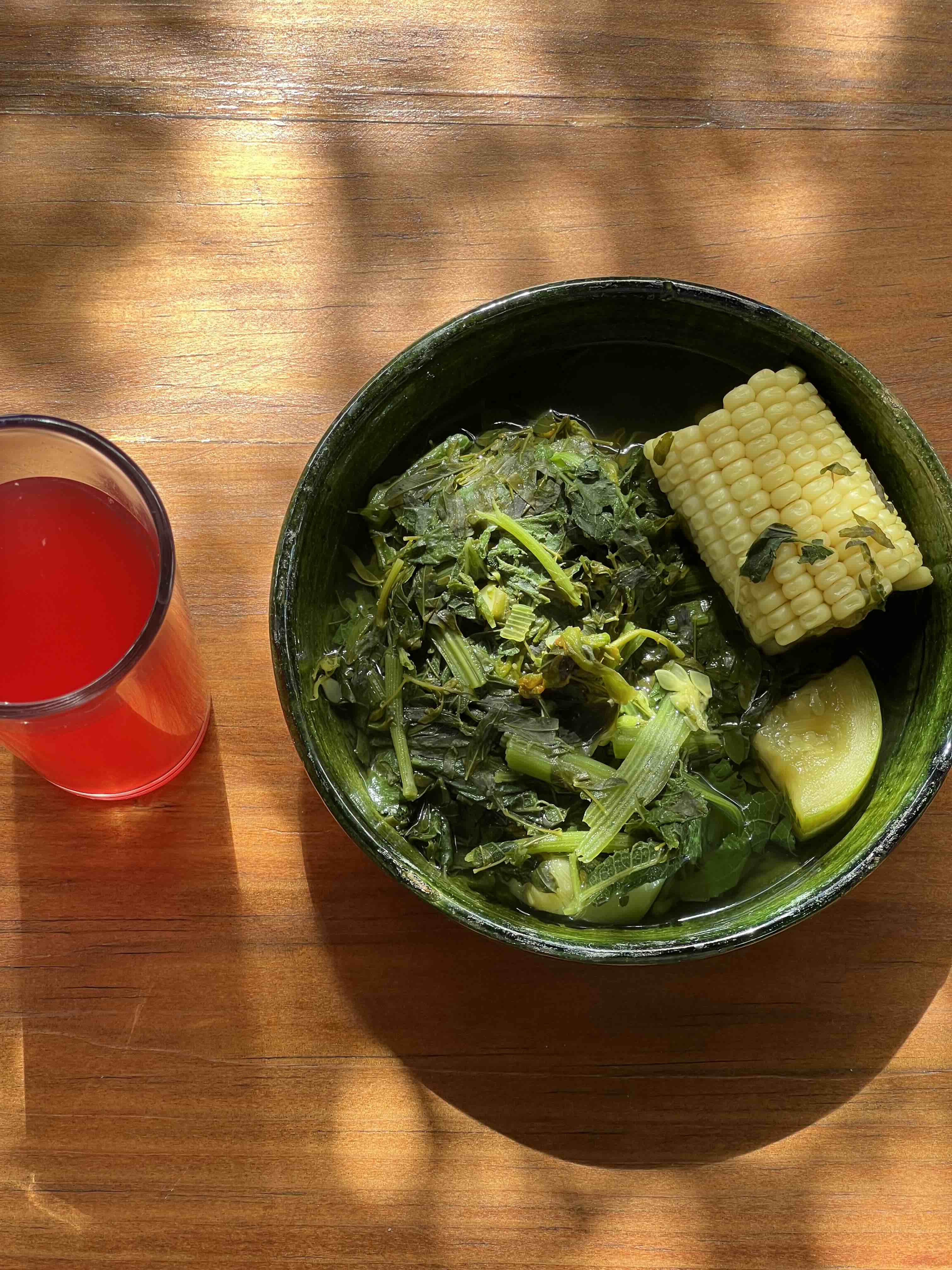 agua de tuna y sopa de guía