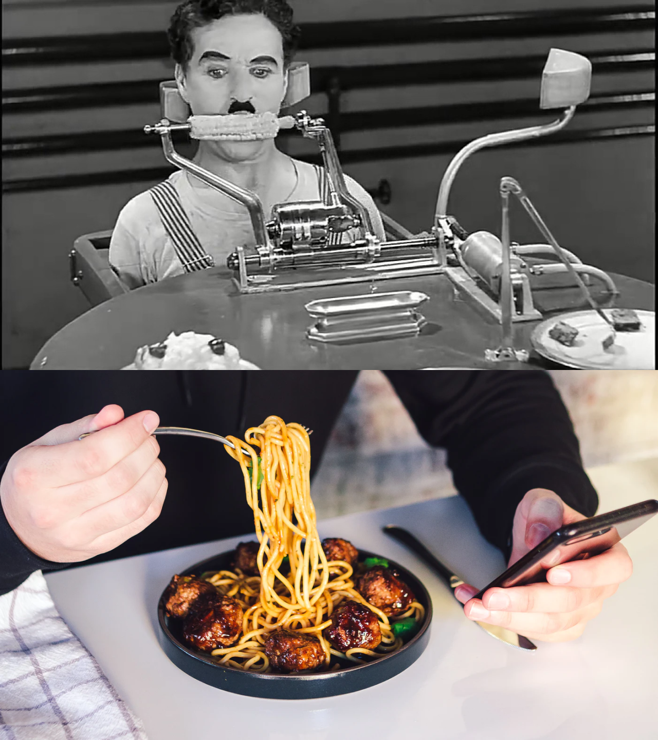 Chaplin in Modern Times